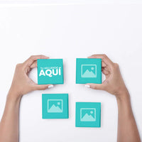 Mini Canvas Magnets Package + Personalized Card