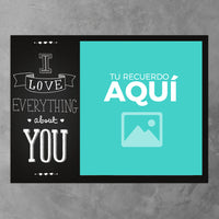 Foto con Frase Love Everything